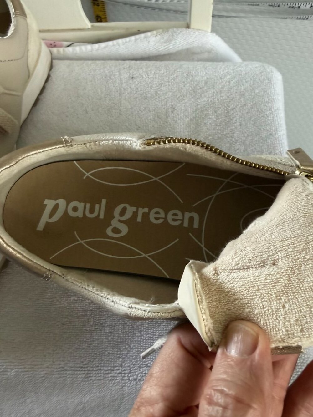 PAUL GREEN ZIP UP SNEAKERS SIZE 7 US 9.5-10 - Picture 10 of 10
